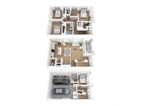 the 2640 floor plan  1 bedroom  1190 square feet